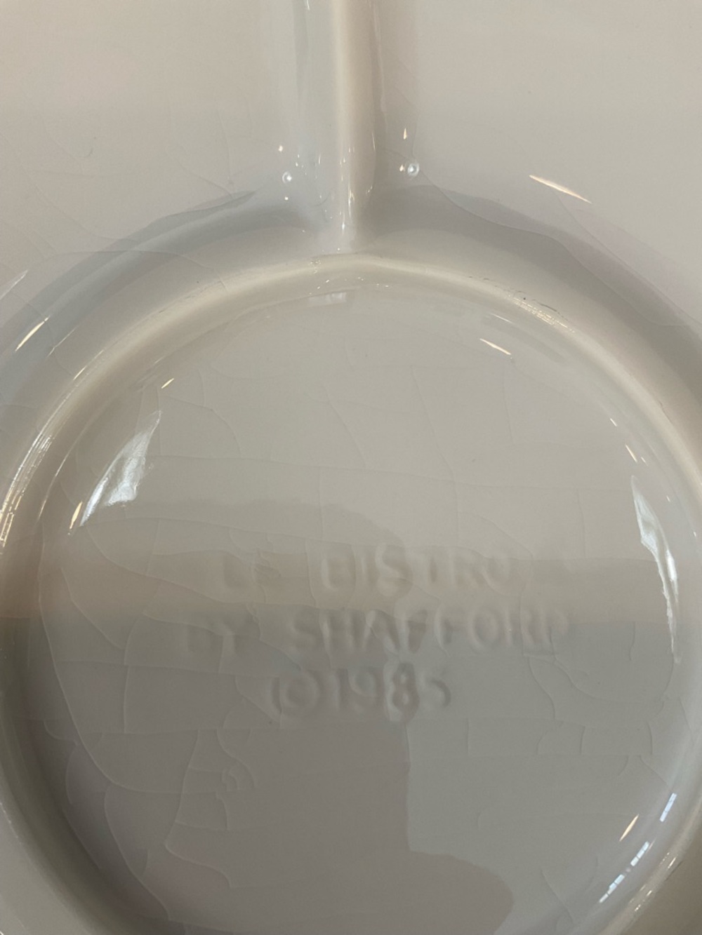 Vintage 1985 Le Bistro by Shafford Chip & Dip - Picture 4 of 9
